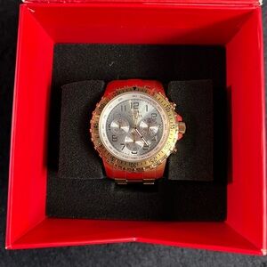 Invicta Specialty Men’s Chronograph Watch-45mm MOD-11369 Gold & Silver (NWT)